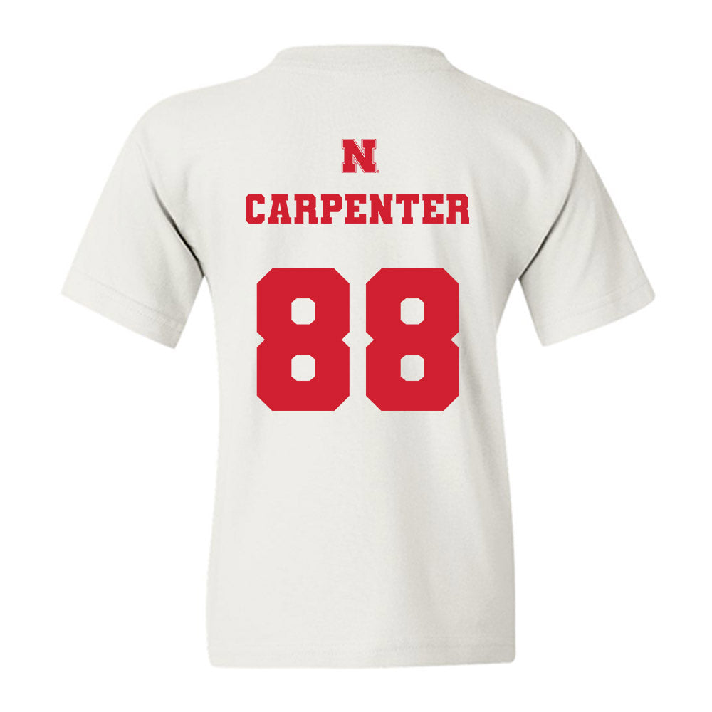 Nebraska - NCAA Football : Jackson Carpenter - Generic Shersey Youth T-Shirt-1