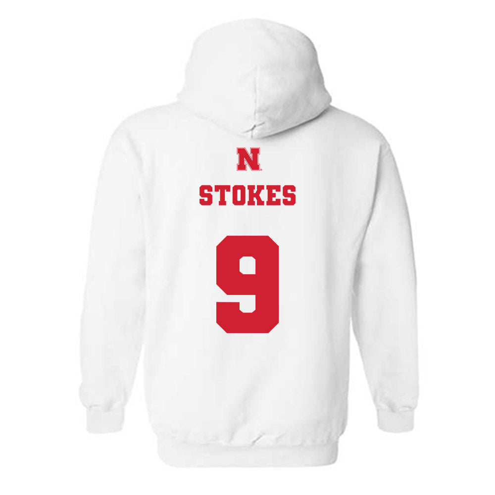 Nebraska - NCAA Baseball : Rhett Stokes - Hooded Sweatshirt Classic Shersey