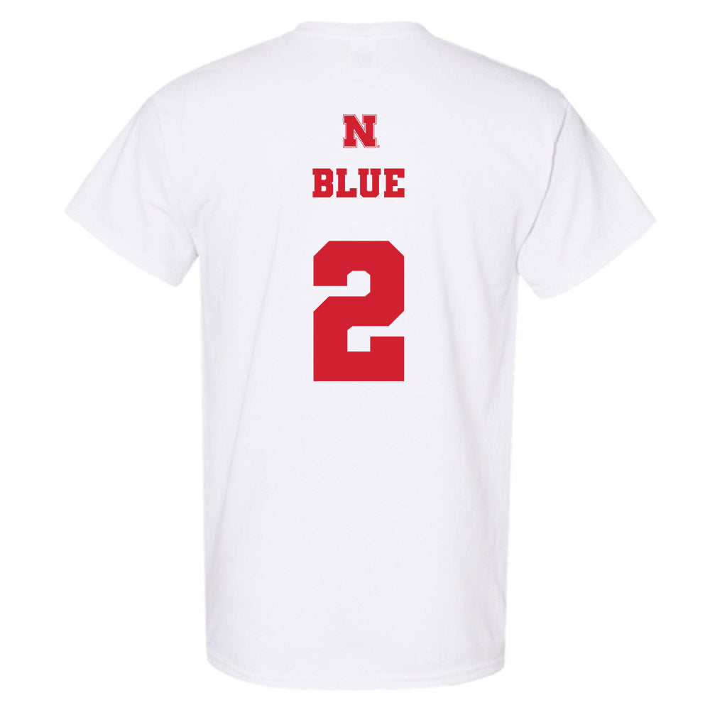 Nebraska - NCAA Men's Basketball : Kendall Blue - Generic Shersey T-Shirt-1