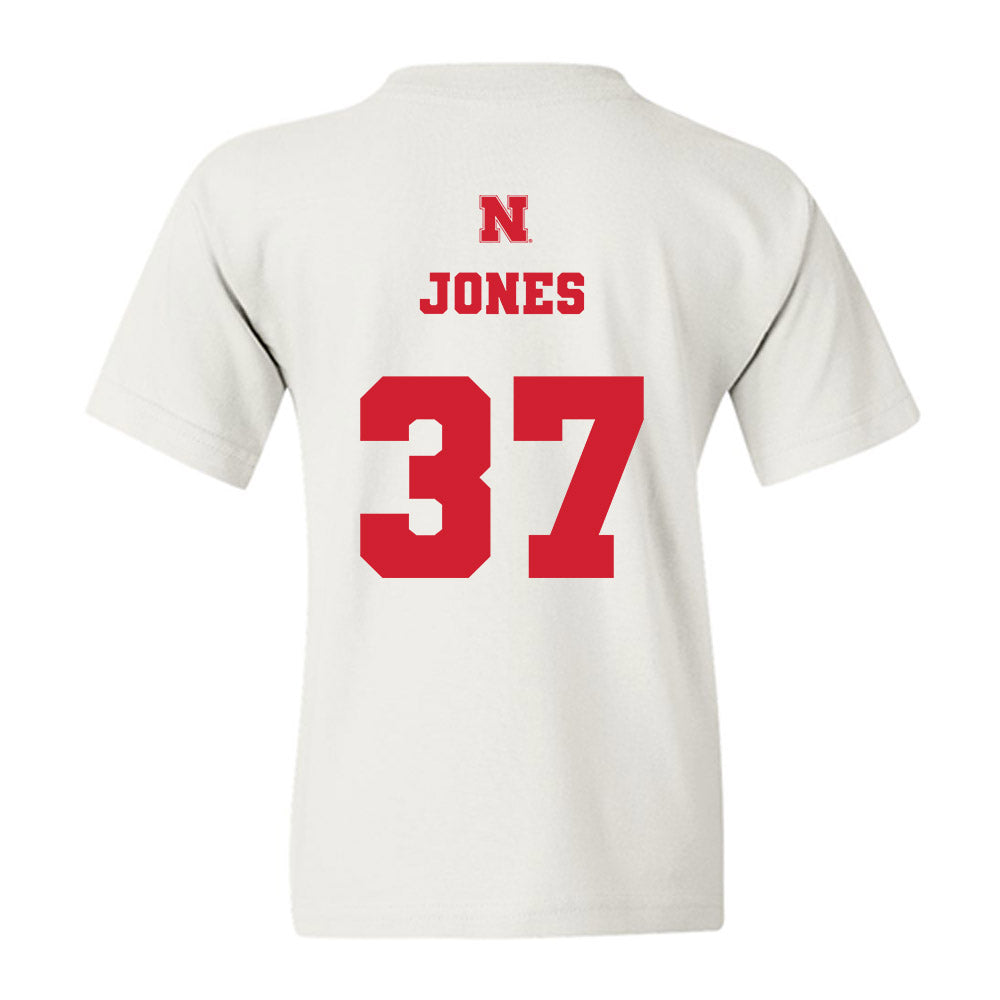 Nebraska - NCAA Football : Donovan Jones - Generic Shersey Youth T-Shirt-1