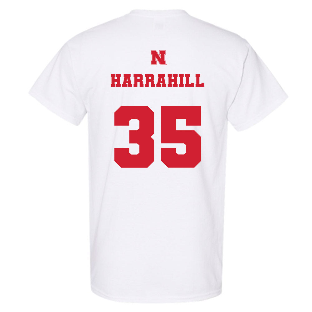 Nebraska - NCAA Baseball : Ryan Harrahill - Generic Shersey T-Shirt-1
