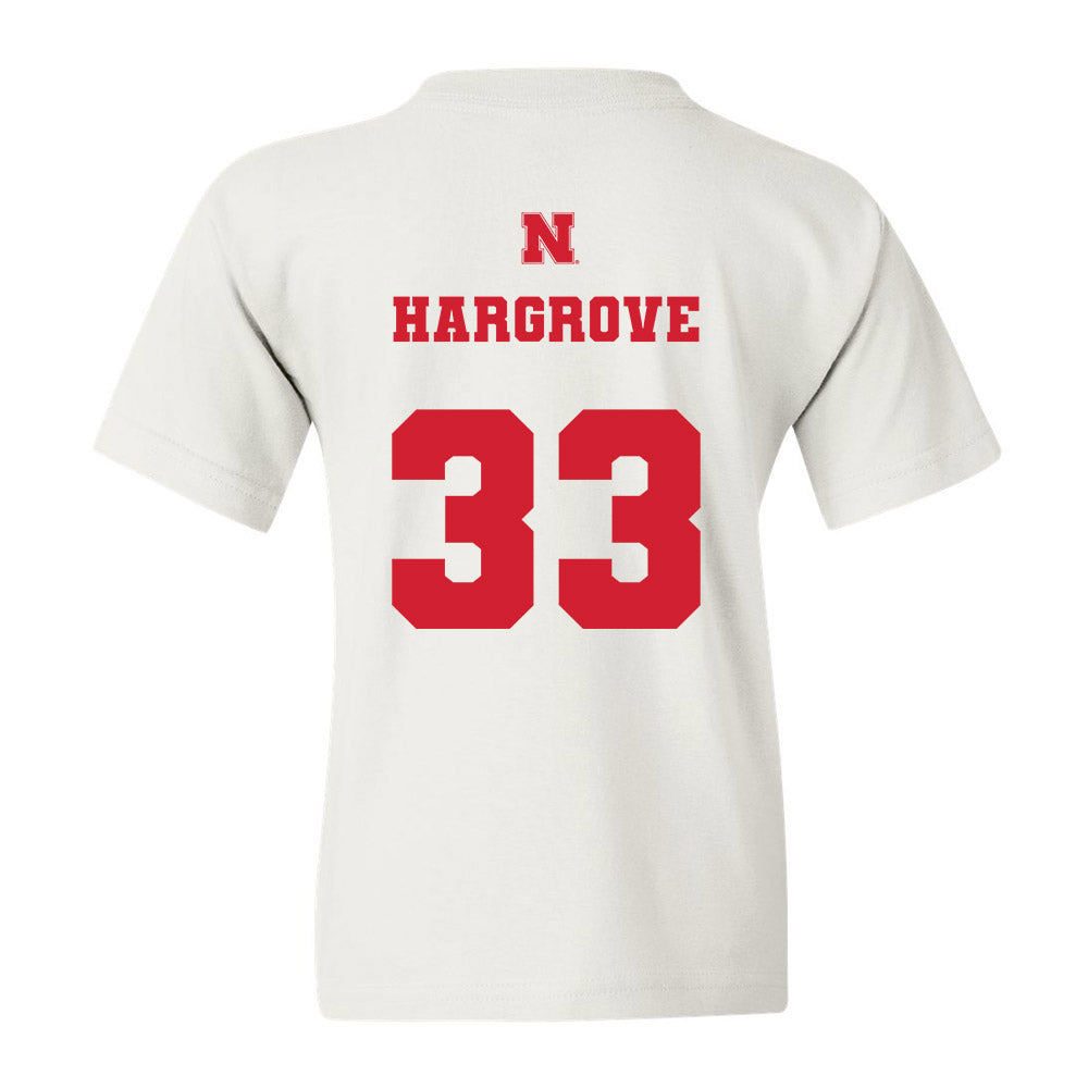 Nebraska - NCAA Women's Basketball : Amiah Hargrove - Generic Shersey Youth T-Shirt