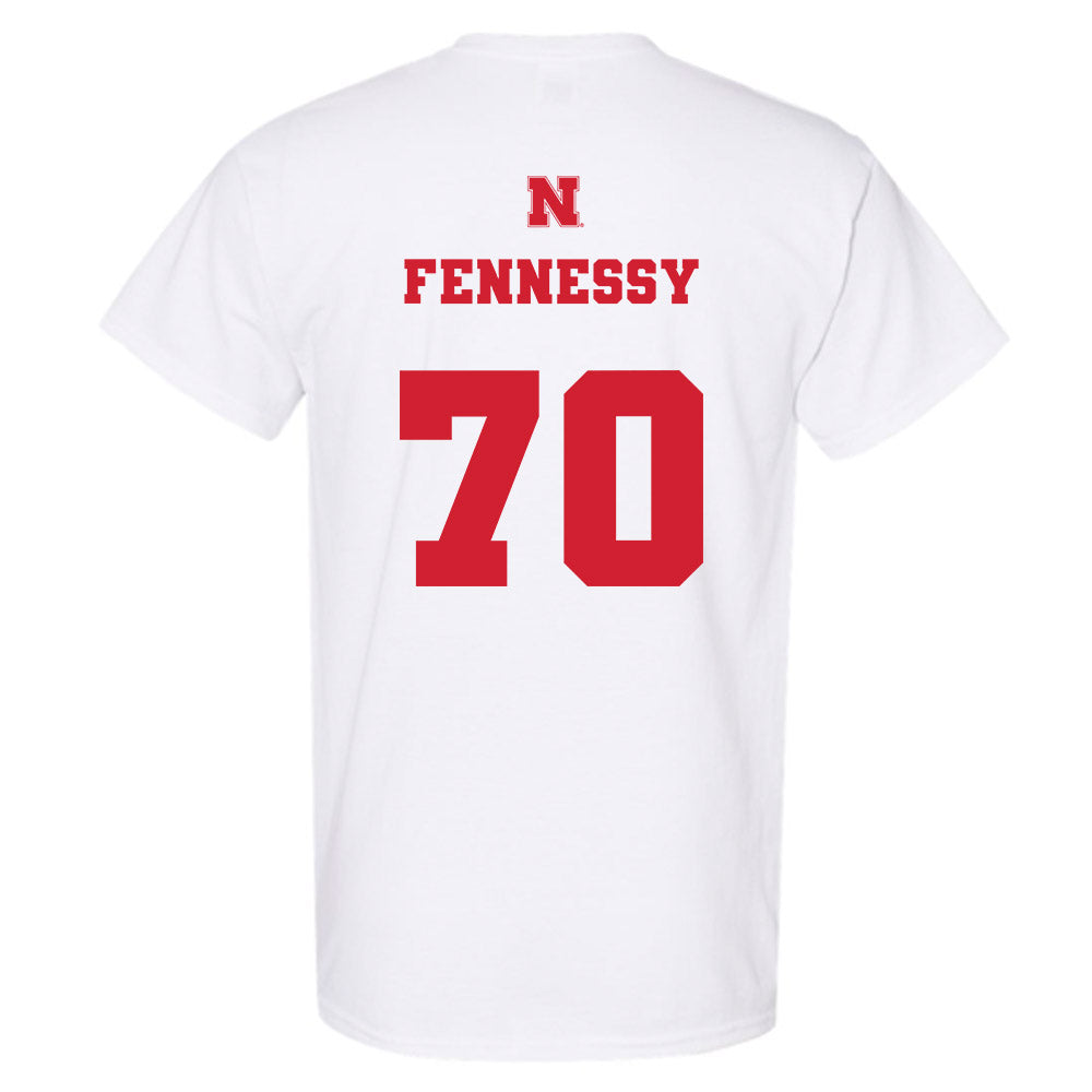 Nebraska - NCAA Football : Nolan Fennessy - Generic Shersey T-Shirt