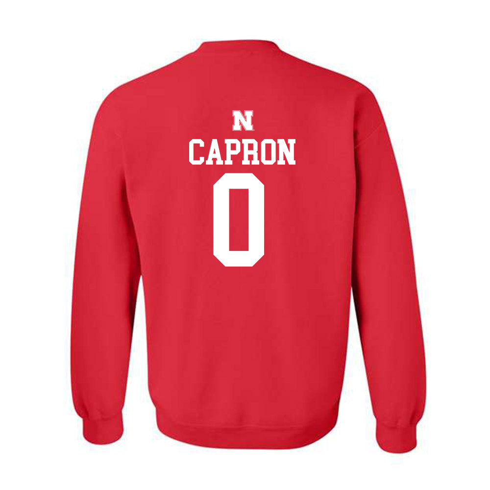 Nebraska - NCAA Women's Bowling : Karina Capron - Generic Shersey Crewneck Sweatshirt-1