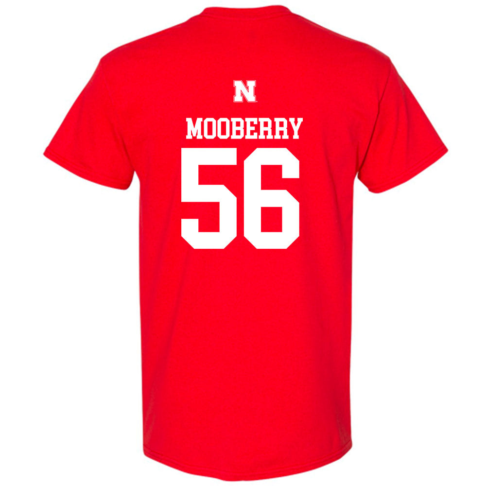 Nebraska - NCAA Football : Pierce Mooberry - Generic Shersey T-Shirt-1