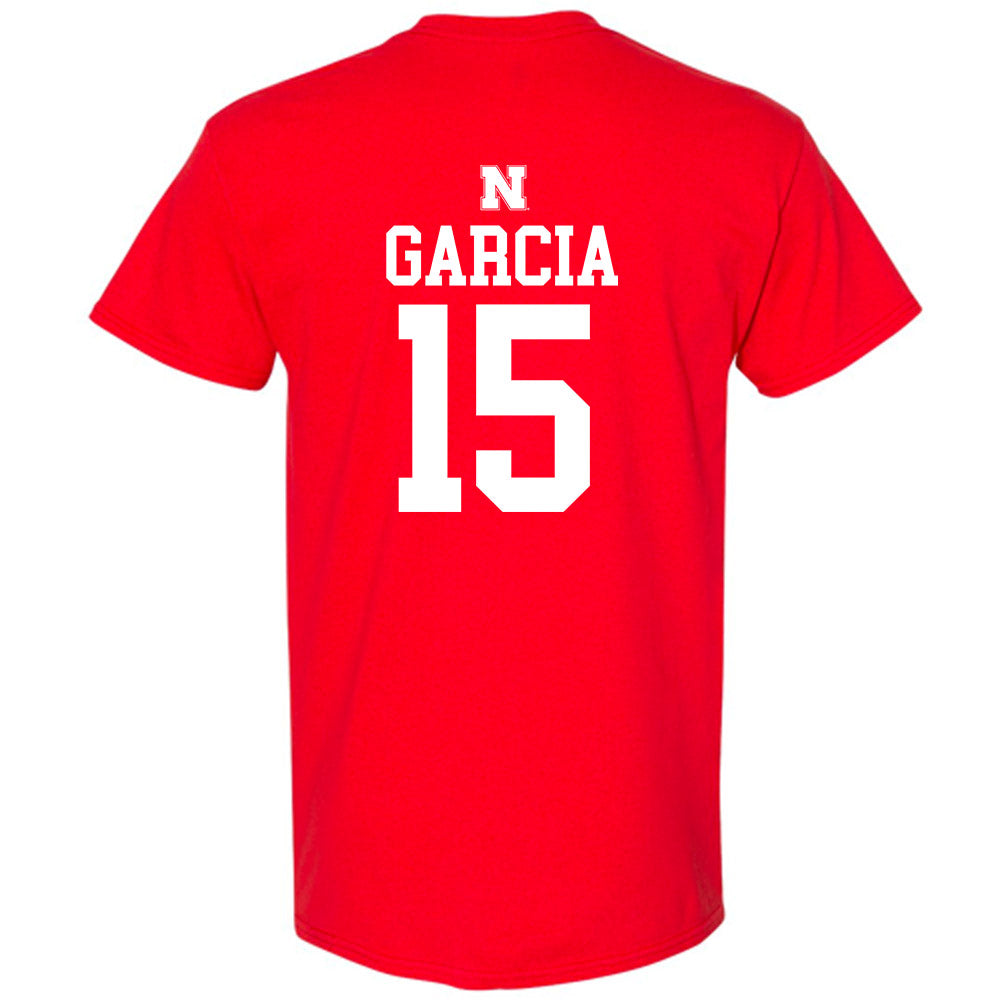 Nebraska - NCAA Men's Basketball : Jared Garcia - Generic Shersey T-Shirt-1