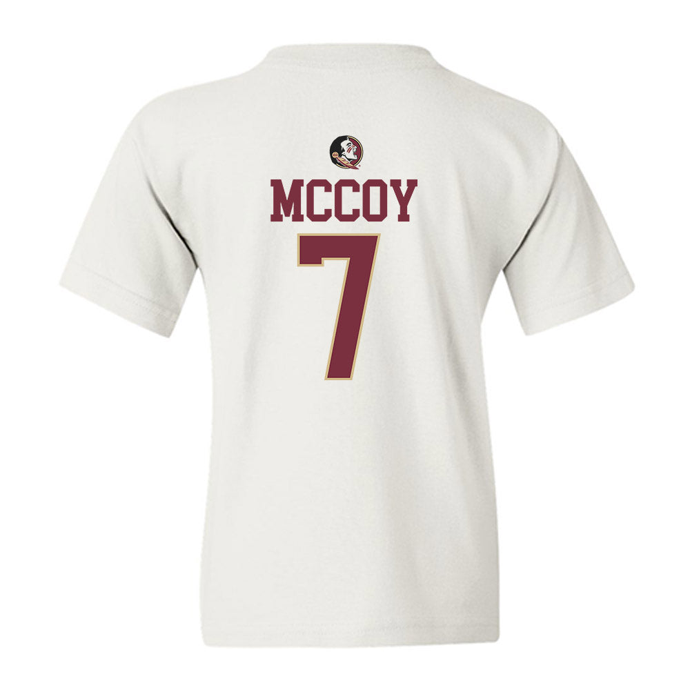 FSU - NCAA Football : LaWayne McCoy - Fashion Shersey Youth T-Shirt-1