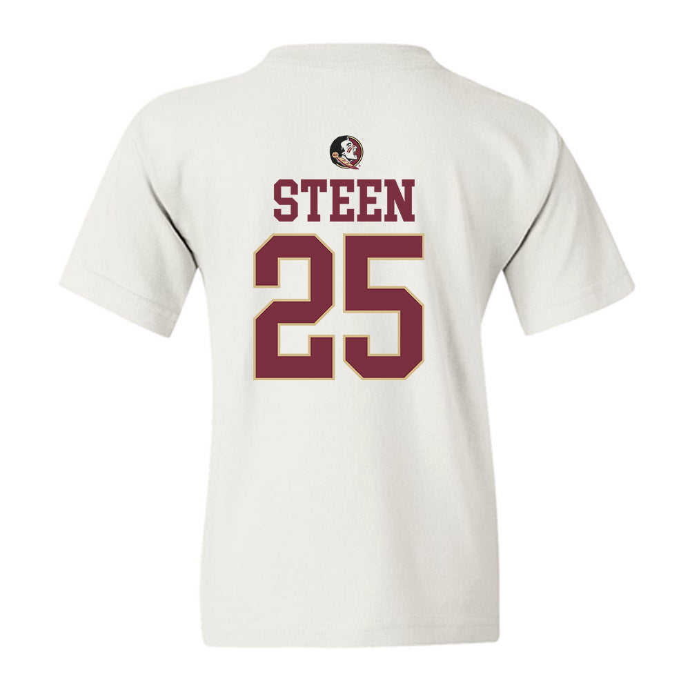 FSU - NCAA Men's Basketball : Alex Steen - Fashion Shersey Youth T-Shirt-1