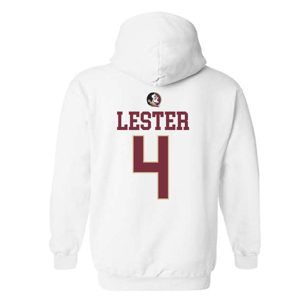 FSU - NCAA Football : Charles Lester - Fashion Shersey Hooded Sweatshirt
