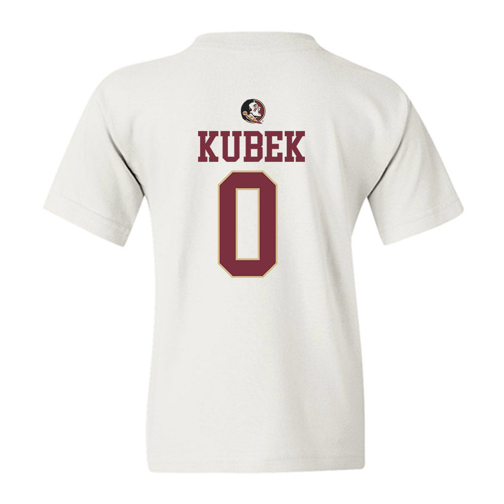 FSU - NCAA Women's Basketball : Allie Kubek - Fashion Shersey Youth T-Shirt-1