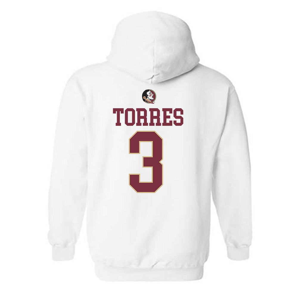FSU - NCAA Softball : Isabella Torres - Fashion Shersey Hooded Sweatshirt