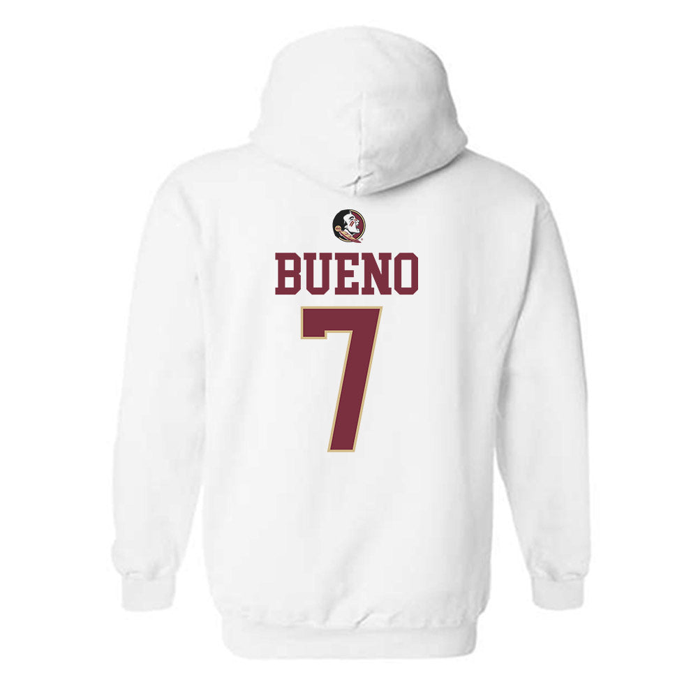 FSU - NCAA Softball : Angelee Bueno - Fashion Shersey Hooded Sweatshirt
