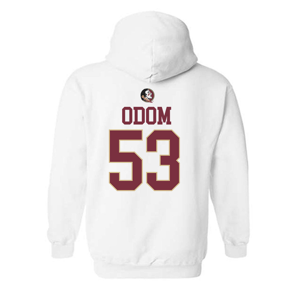 FSU - NCAA Baseball : Cameron Odom - Fashion Shersey Hooded Sweatshirt-1