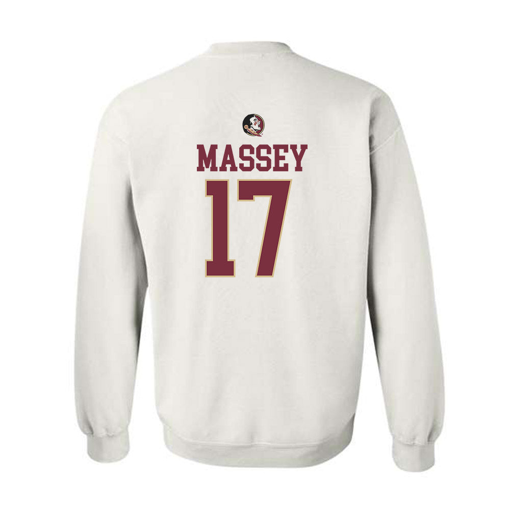 FSU - NCAA Beach Volleyball : Myriah Massey - Fashion Shersey Crewneck Sweatshirt