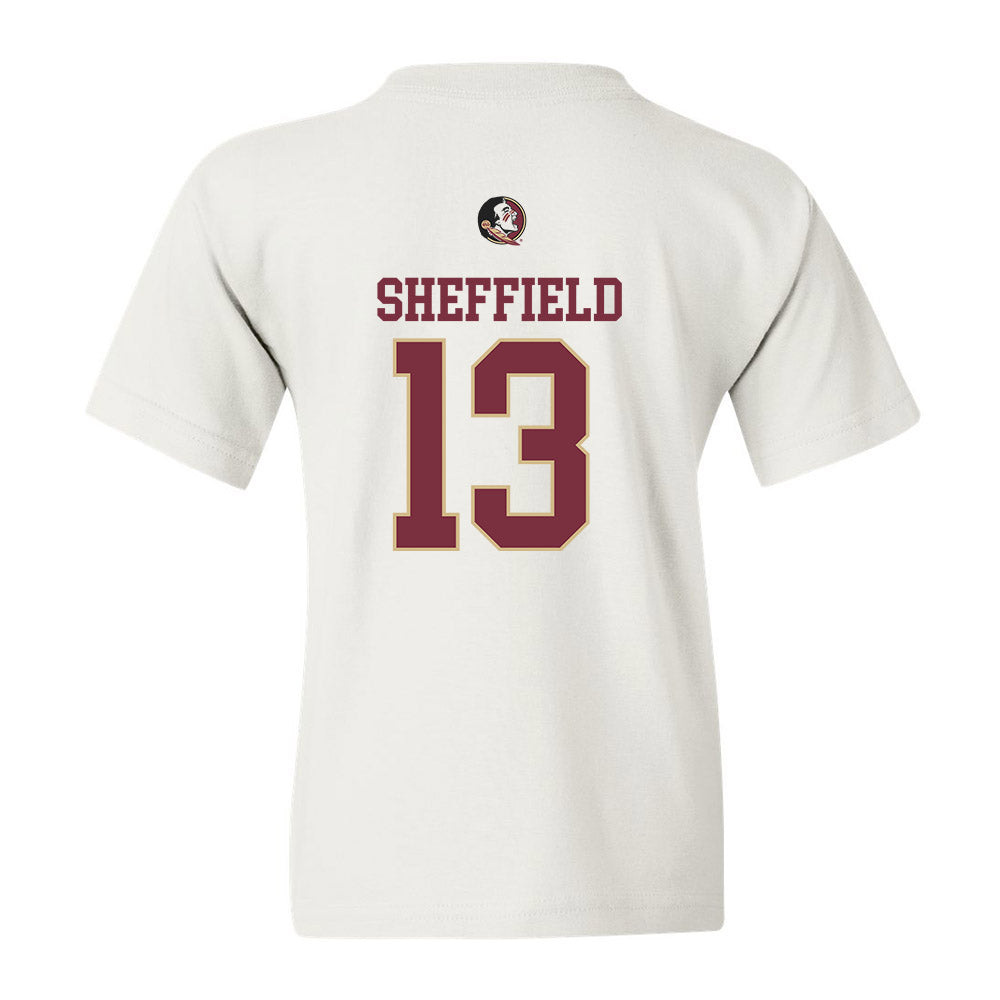 FSU - NCAA Baseball : Noah Sheffield - Fashion Shersey Youth T-Shirt