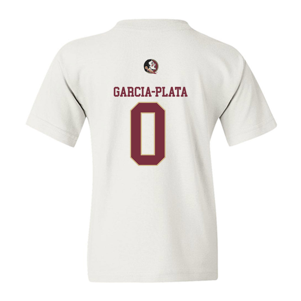 FSU - NCAA Men's Basketball : Maximo Garcia-Plata - Fashion Shersey Youth T-Shirt-1