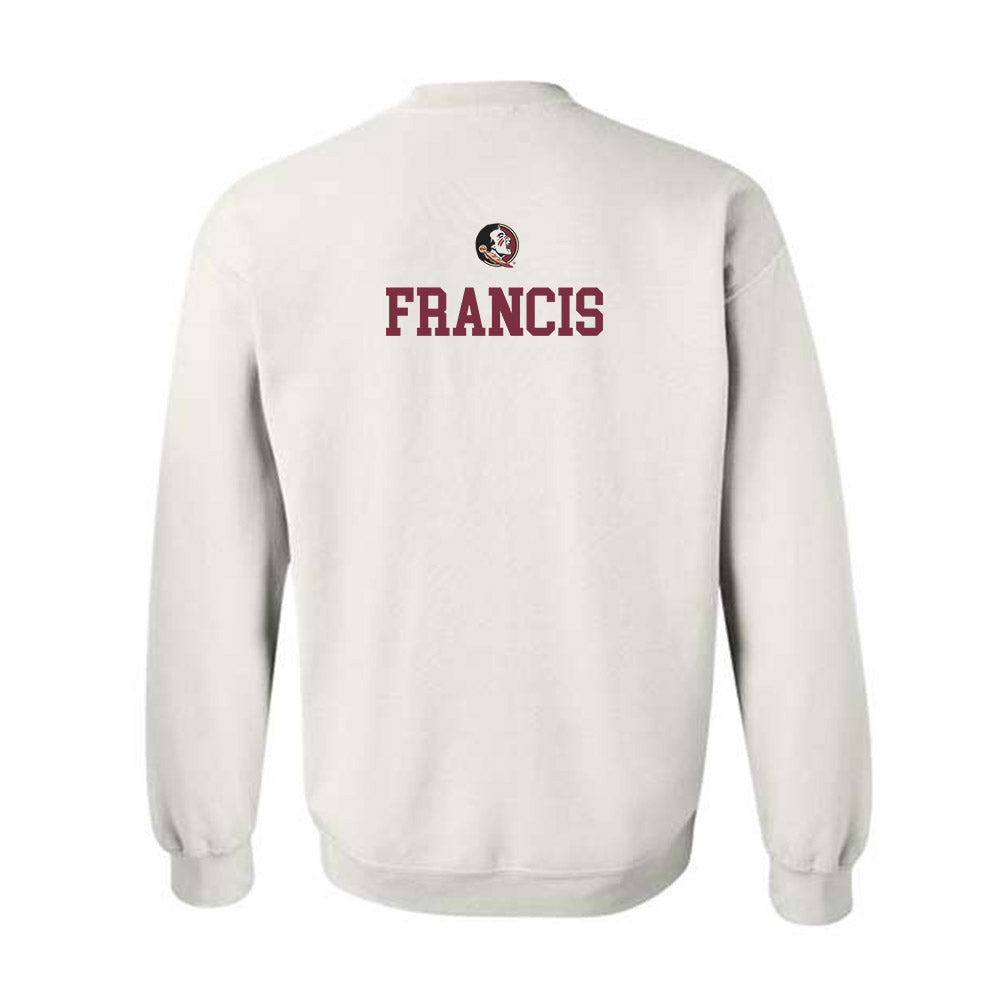 FSU - NCAA Women's Track & Field : Jaden Francis - Fashion Shersey Crewneck Sweatshirt-1