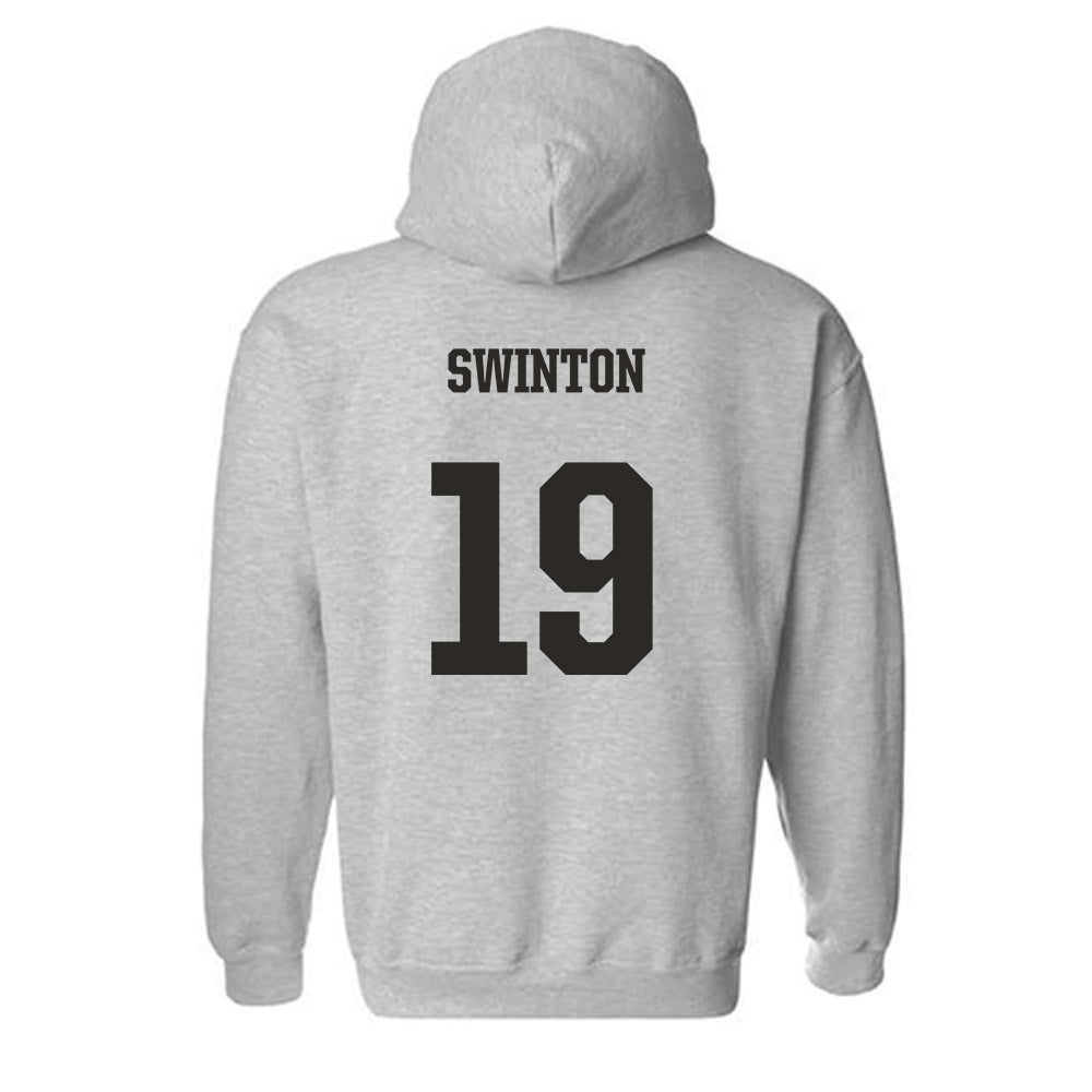 FSU - NCAA Men's Basketball : AJ Swinton - Fashion Shersey Hooded Sweatshirt-1