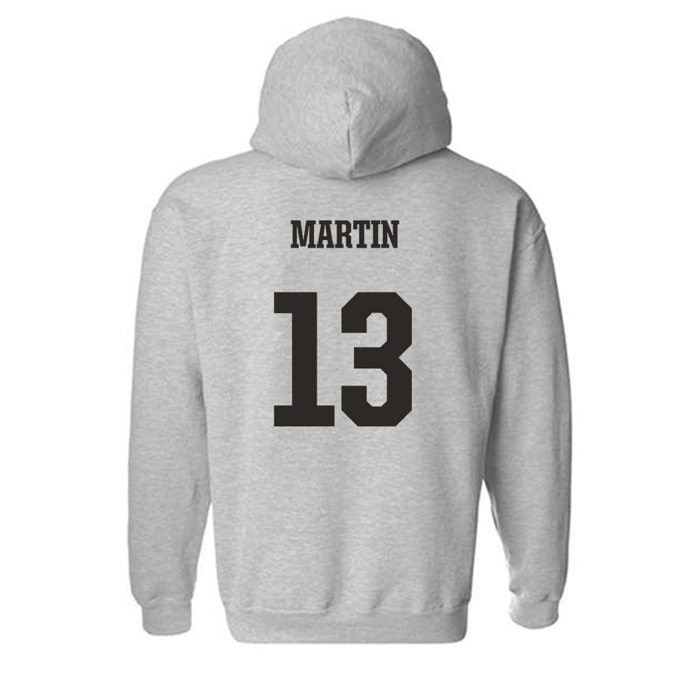FSU - NCAA Men's Lacrosse : Kyle Martin - Fashion Shersey Hooded Sweatshirt-1