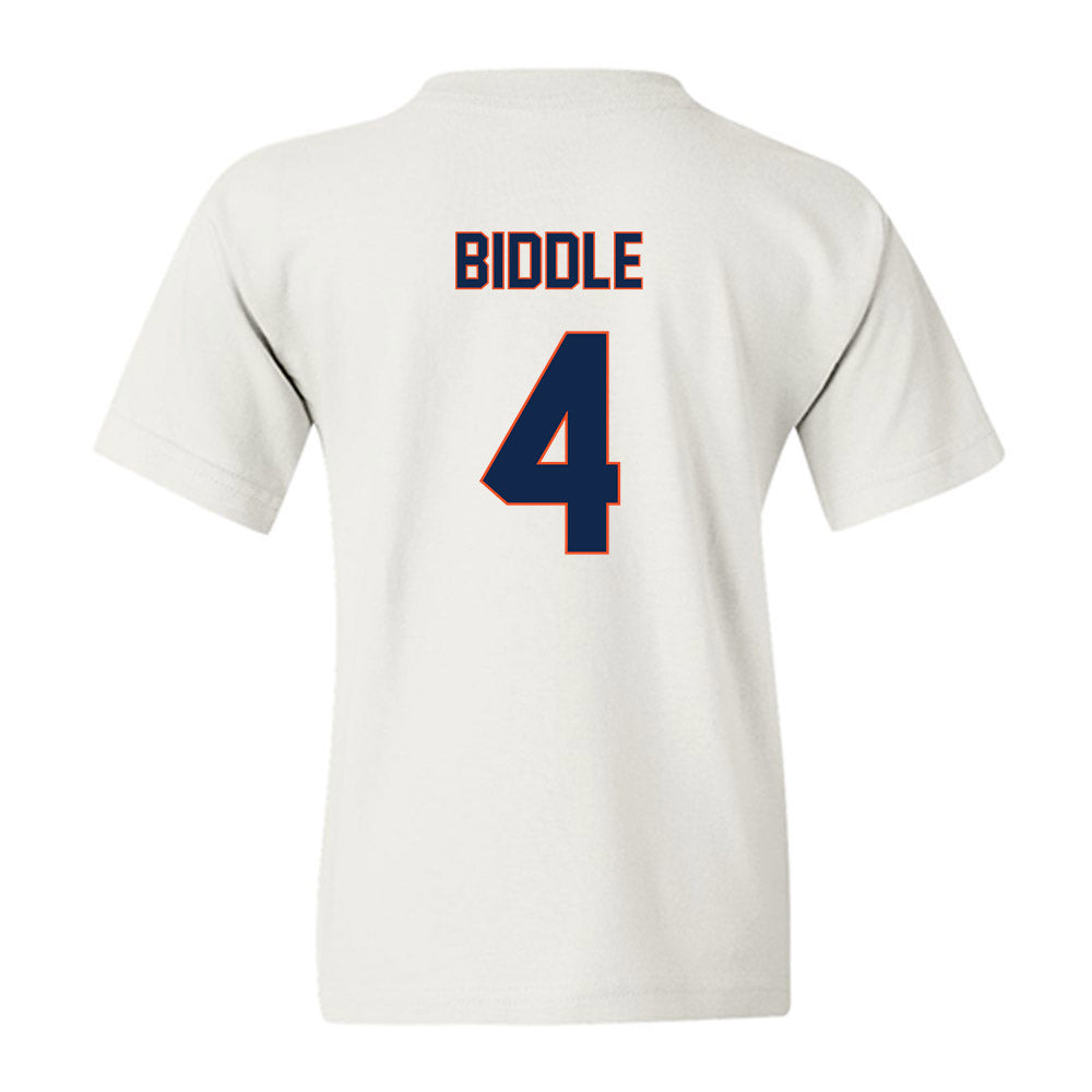 Virginia - NCAA Softball : Brie Biddle - Shersey Youth T-Shirt-1