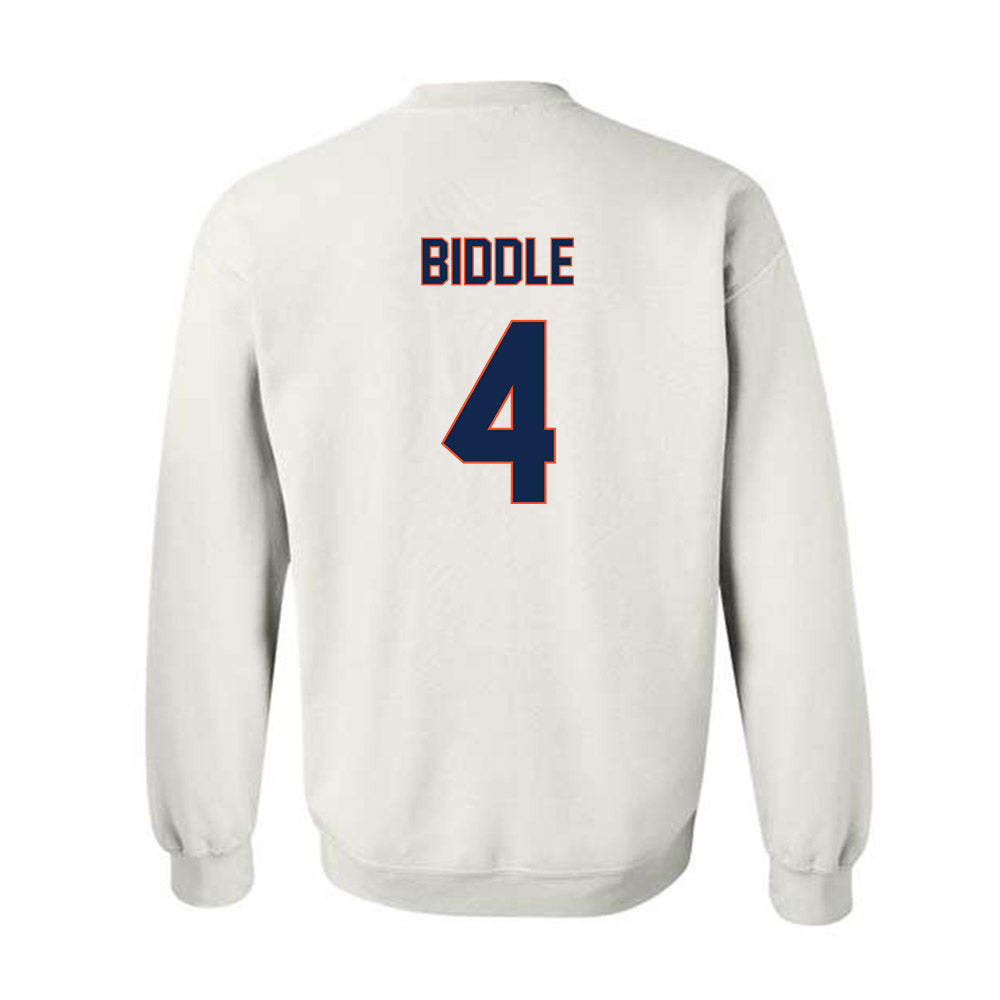 Virginia - NCAA Softball : Brie Biddle - Shersey Crewneck Sweatshirt-1