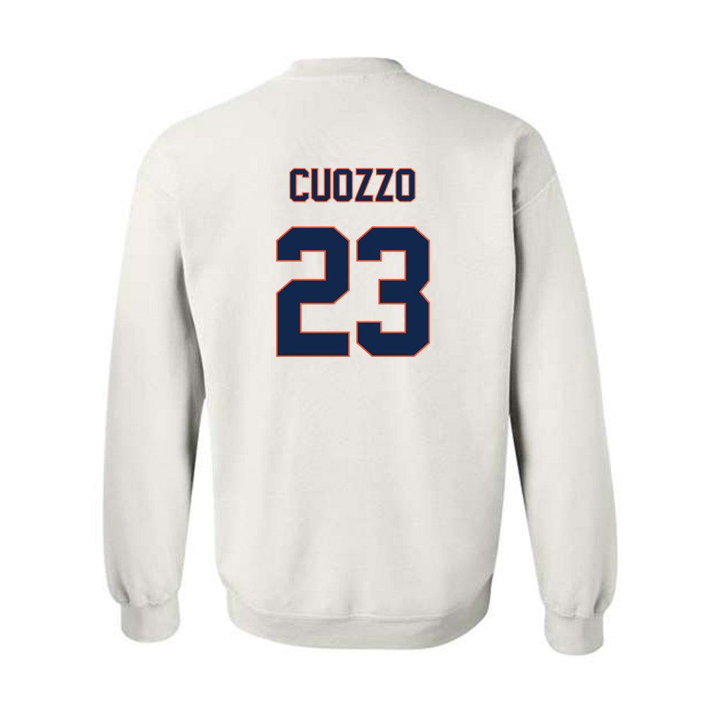 Virginia - NCAA Softball : Julia Cuozzo - Shersey Crewneck Sweatshirt-1