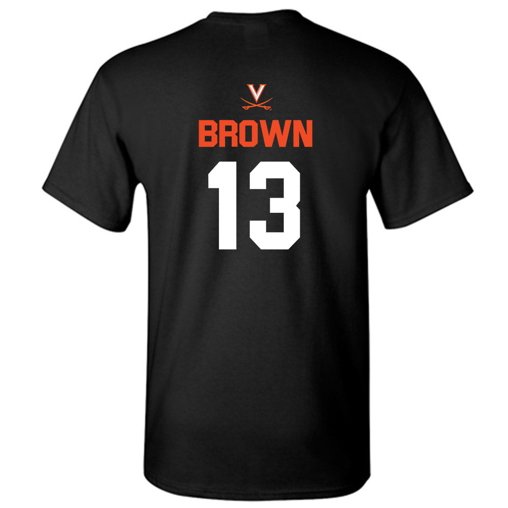 Virginia - NCAA Football : Myles Brown - T-Shirt-1