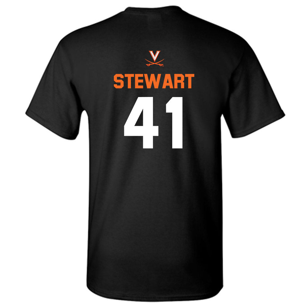 Virginia - NCAA Baseball : Thomas Stewart - Sport Shersey T-Shirt-1