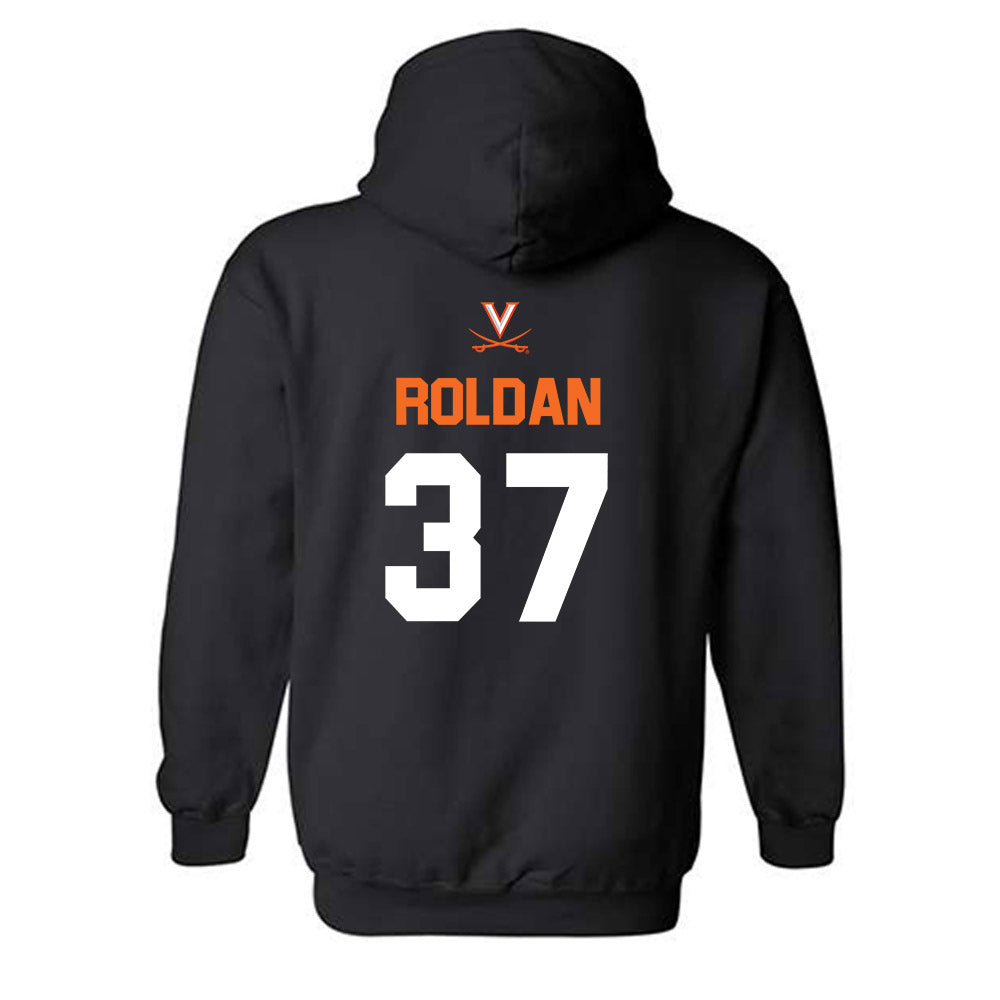 Virginia - NCAA Baseball : Tommy Roldan - Sport Shersey Hooded Sweatshirt