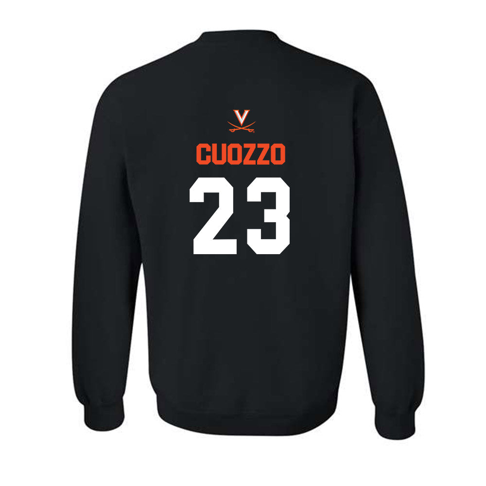 Virginia - NCAA Softball : Julia Cuozzo - Sports Shersey Crewneck Sweatshirt-1