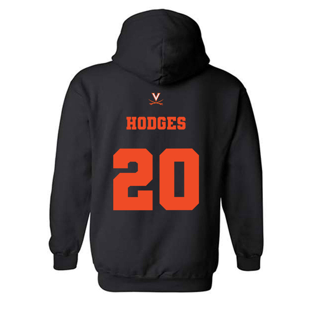 Virginia - NCAA Softball : Ava Hodges - Fashion Shersey Hooded Sweatshirt-1