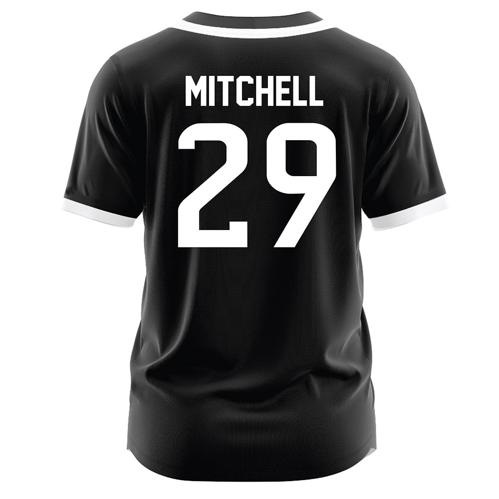 Southern Miss - NCAA Baseball : Samuel Mitchell - Black Jersey-1
