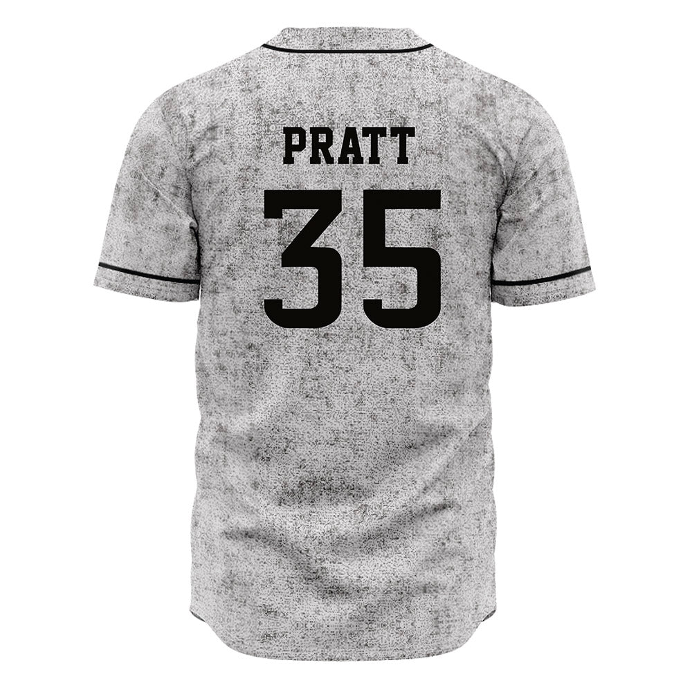 Southern Miss - NCAA Baseball : Logan Pratt - Grey Jersey
