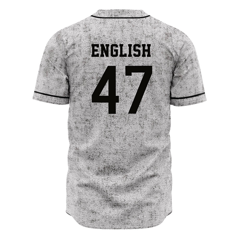 Southern Miss - NCAA Baseball : McCarty English - Grey Jersey