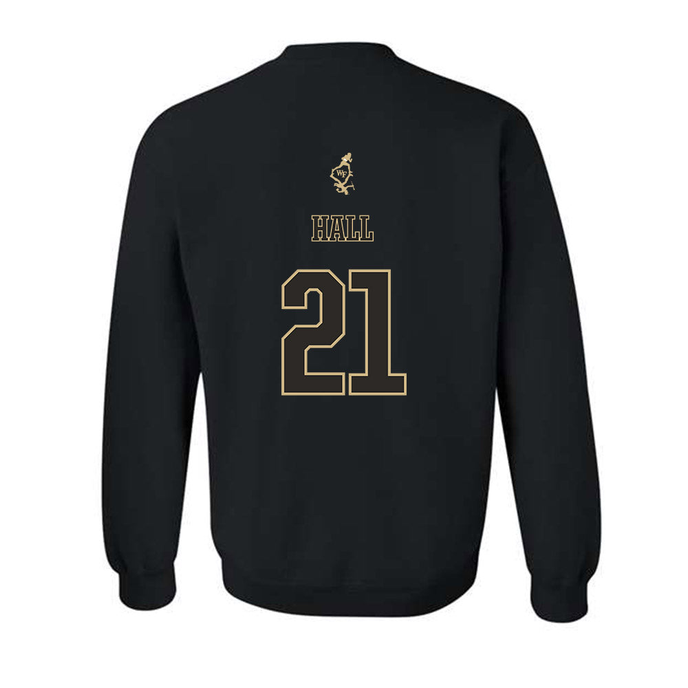 Wake Forest - NCAA Football : Aiden Hall - Crewneck Sweatshirt-1