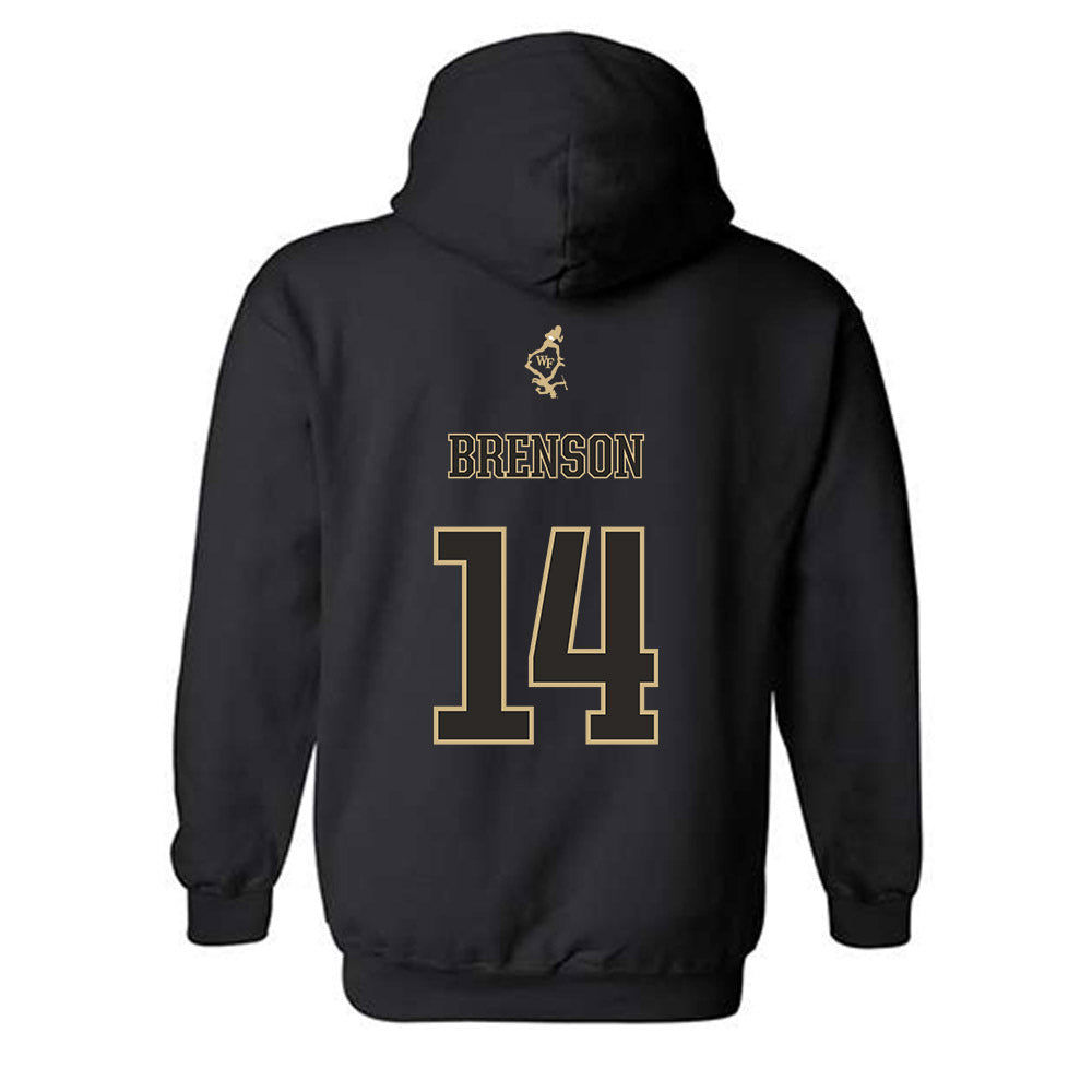 Wake Forest - NCAA Football : Chevalier Brenson - Hooded Sweatshirt-1