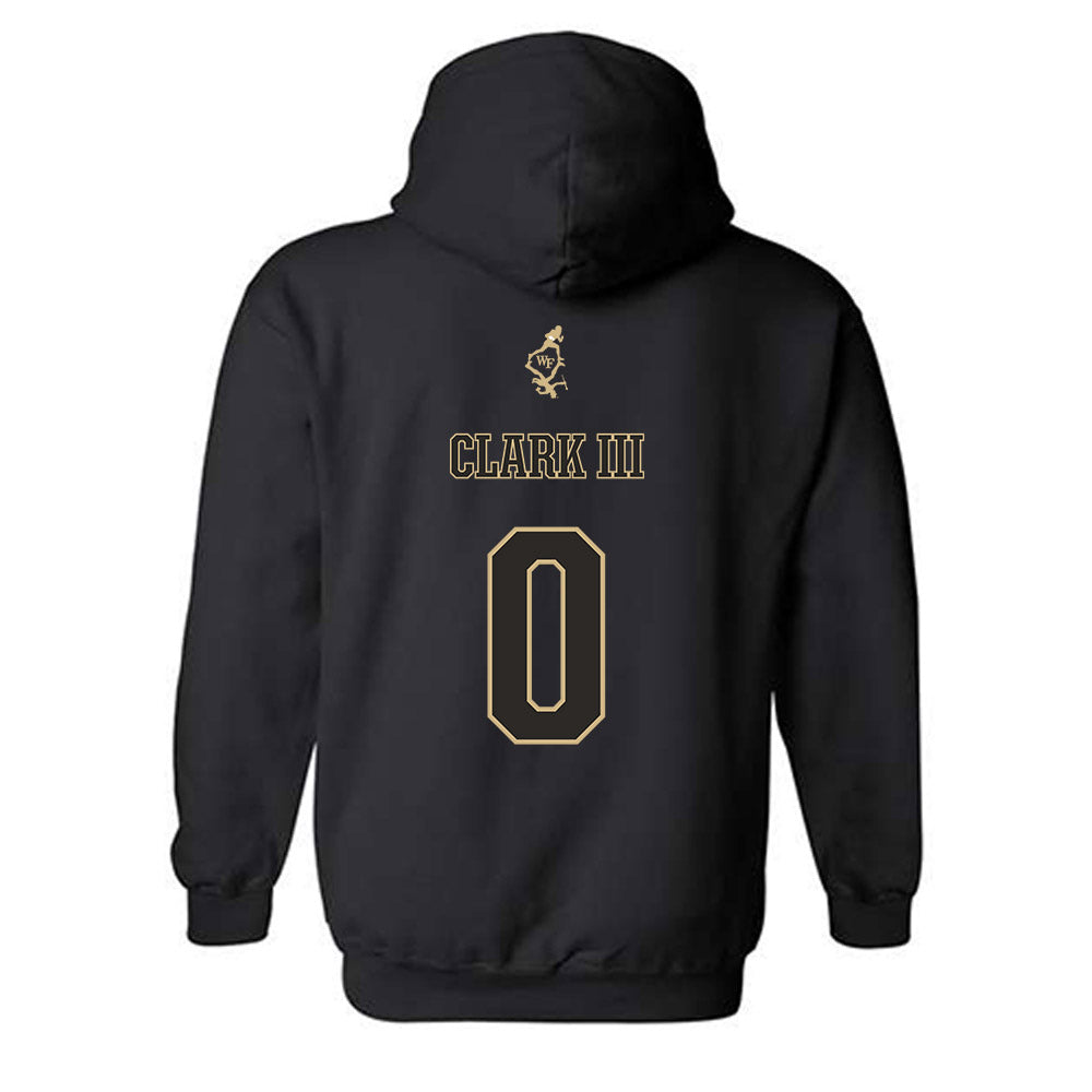 Wake Forest - NCAA Football : Ty Clark III - Hooded Sweatshirt-1