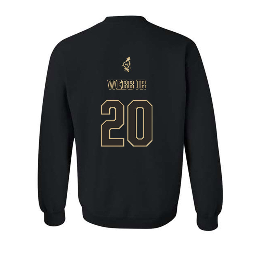 Wake Forest - NCAA Football : Lardarius Webb Jr - Crewneck Sweatshirt-1