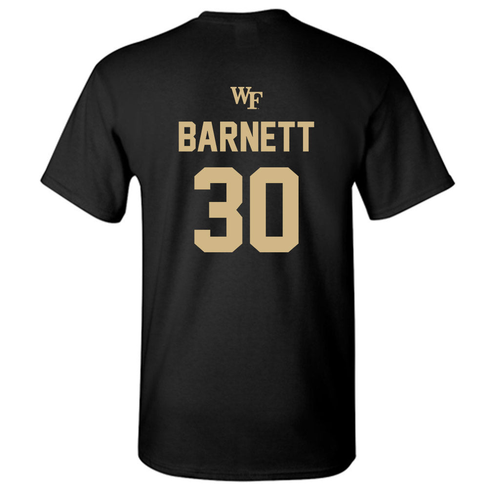 Wake Forest - NCAA Men's Soccer : Owen Barnett - Sports Shersey T-Shirt