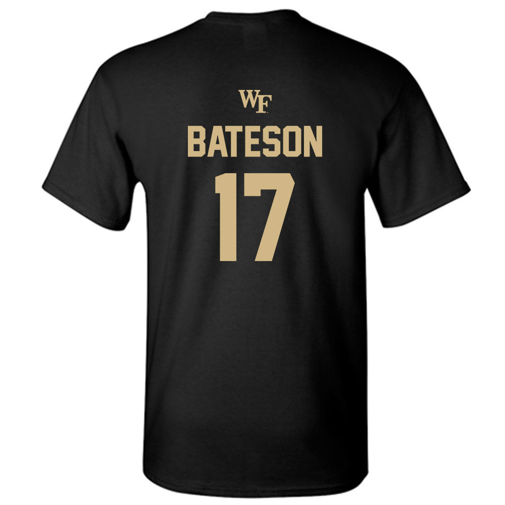 Wake Forest - NCAA Men's Soccer : Pierce Bateson - Sports Shersey T-Shirt