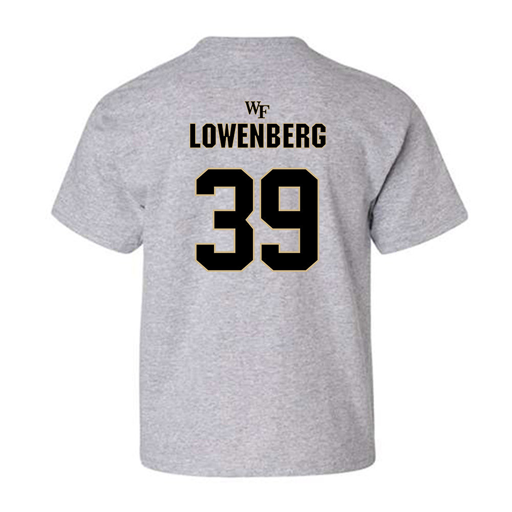Wake Forest - NCAA Football : Joel Lowenberg - Fashion Shersey Youth T-Shirt-1