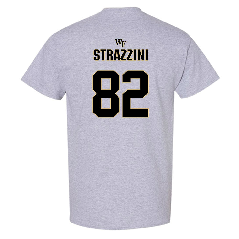 Wake Forest - NCAA Football : Luca Strazzini - Fashion Shersey T-Shirt-1