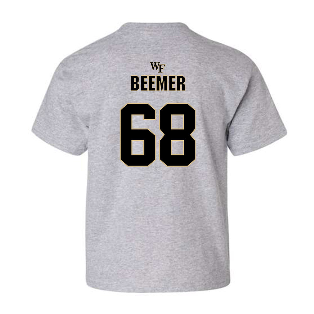 Wake Forest - NCAA Football : Luke Beemer - Youth T-Shirt