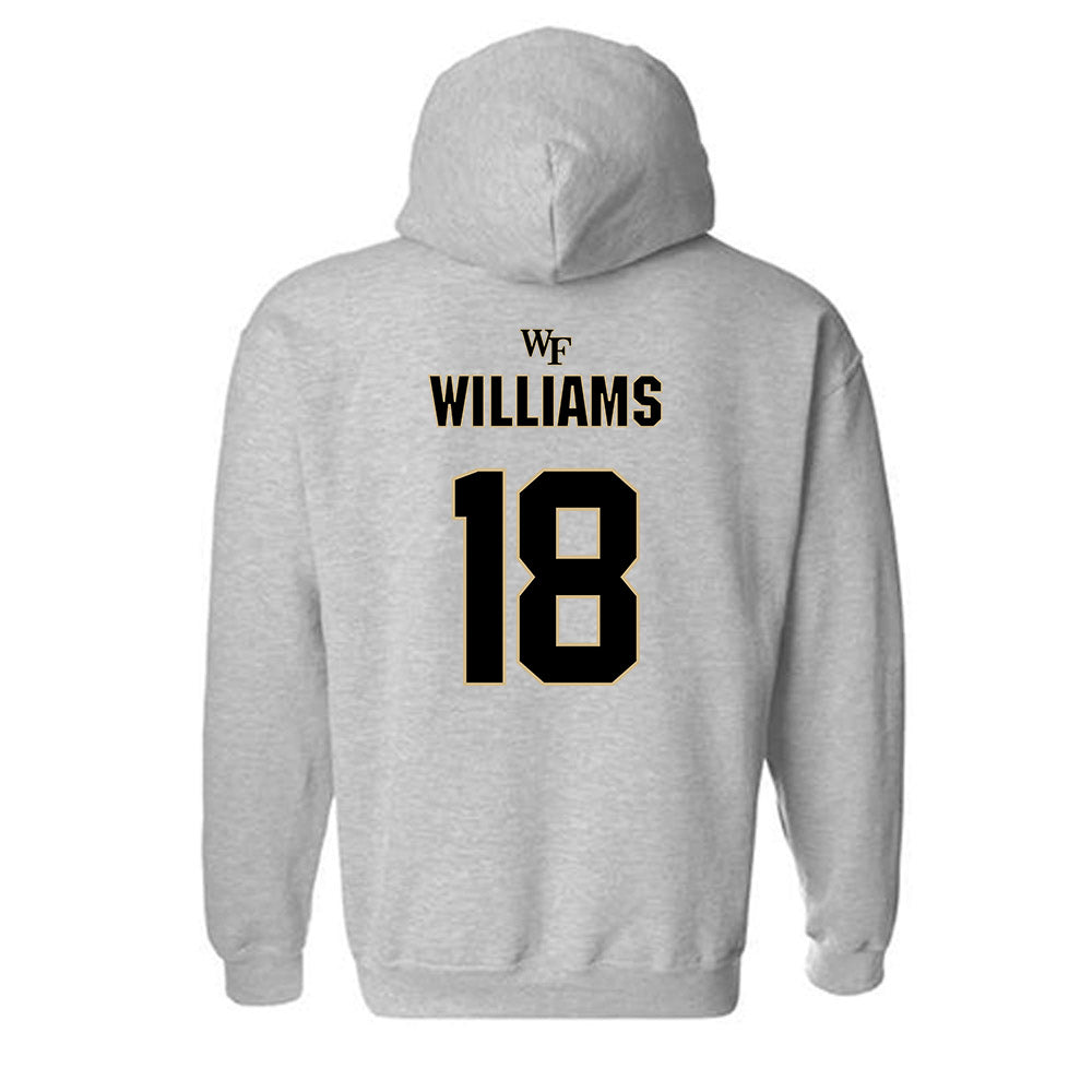 Wake Forest - NCAA Football : BJ Williams - Hooded Sweatshirt