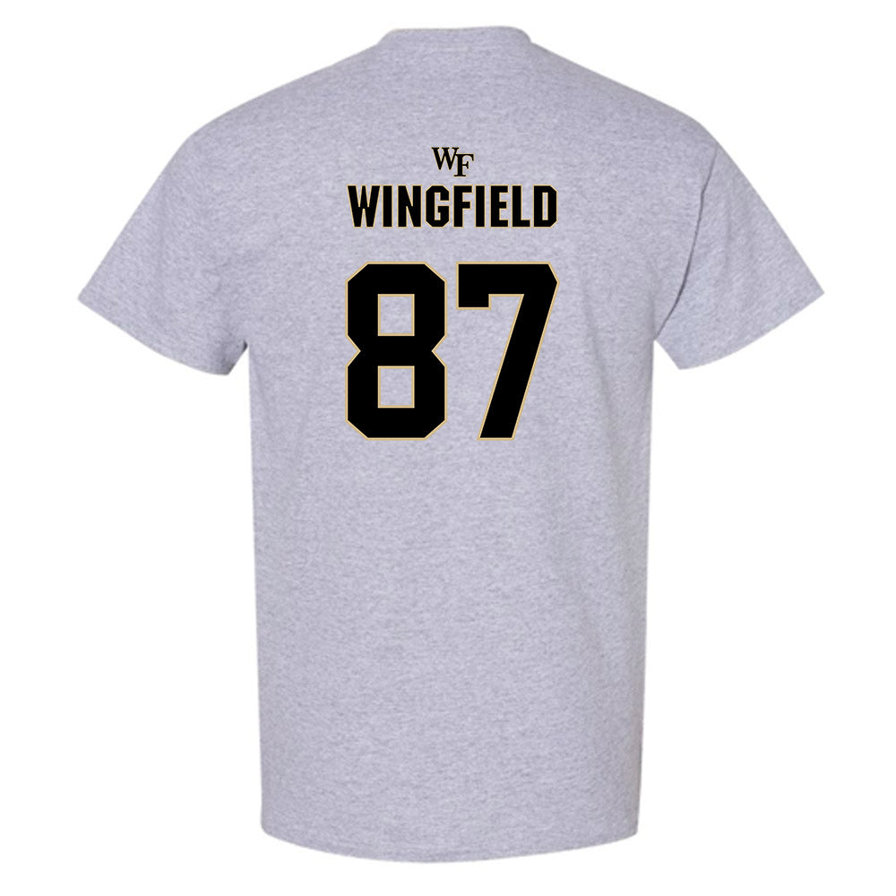 Wake Forest - NCAA Football : Charlie Wingfield - Fashion Shersey T-Shirt-1