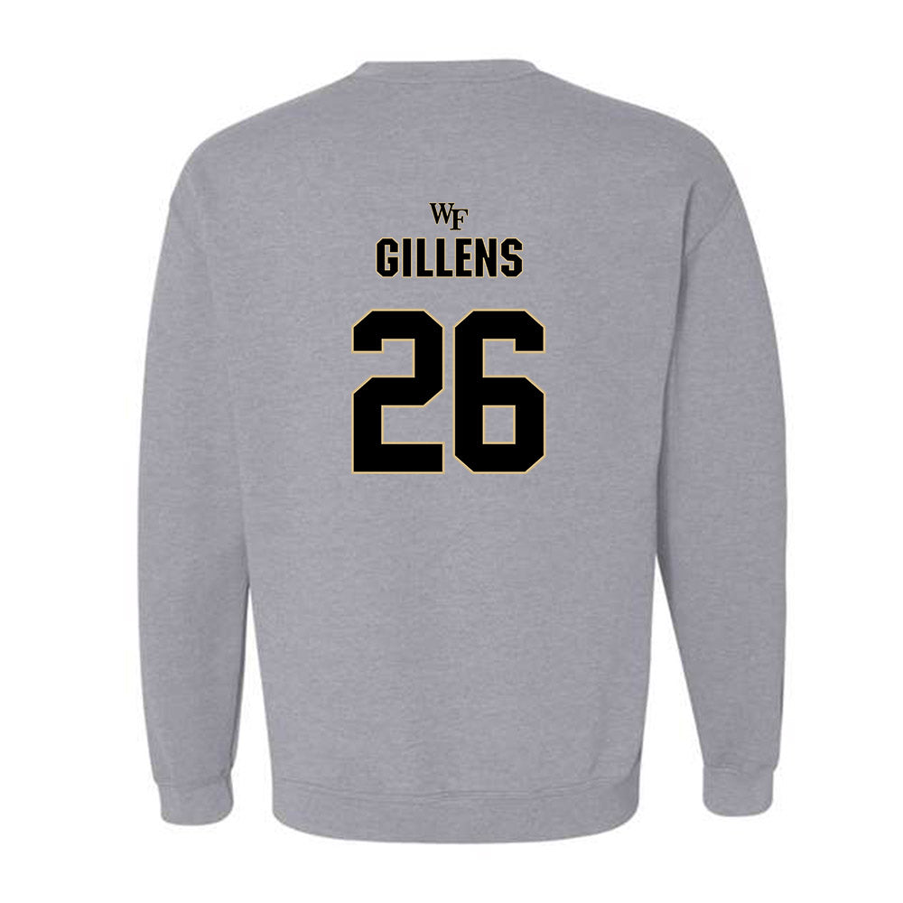 Wake Forest - NCAA Football : Fredrick Gillens - Fashion Shersey Crewneck Sweatshirt-1