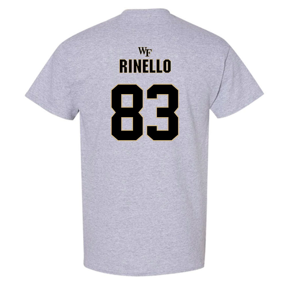 Wake Forest - NCAA Football : Austin Rinello - Fashion Shersey T-Shirt-1