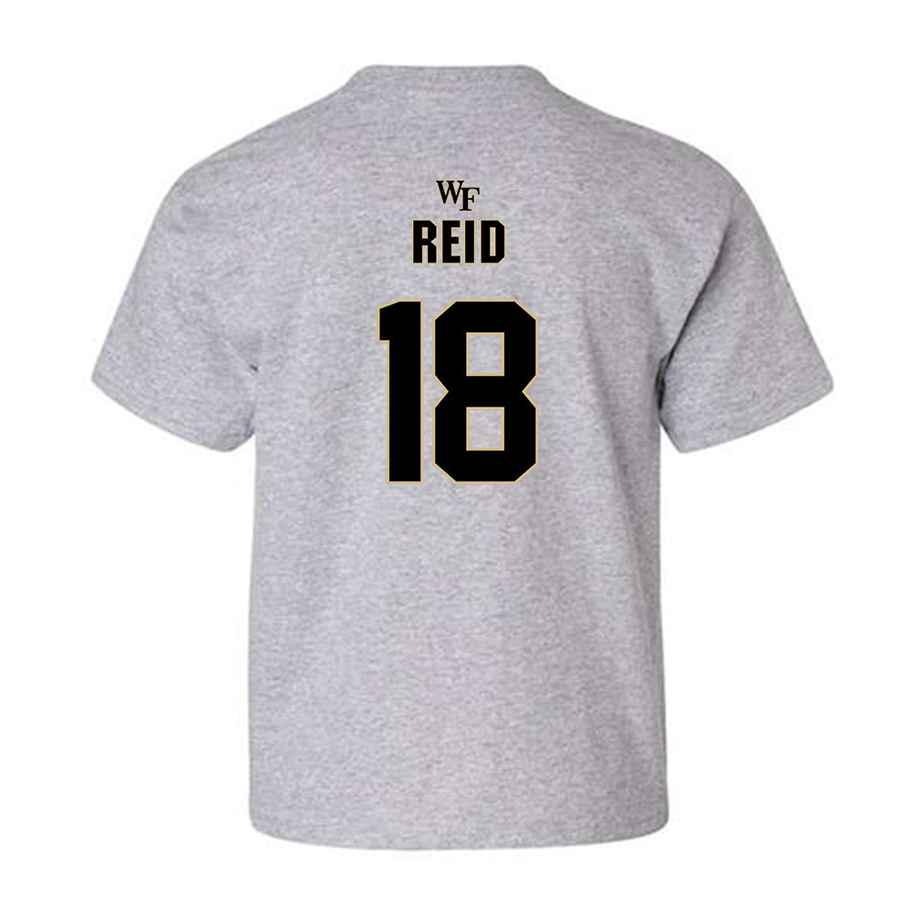 Wake Forest - NCAA Football : Elijah Reid - Fashion Shersey Youth T-Shirt-1