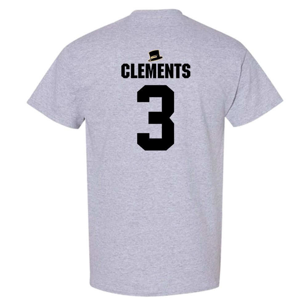 Wake Forest - NCAA Football : JaMario Clements - Generic Shersey T-Shirt-1