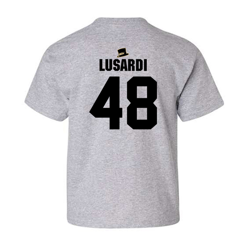 Wake Forest - NCAA Football : Matthew Lusardi - Generic Shersey Youth T-Shirt-1